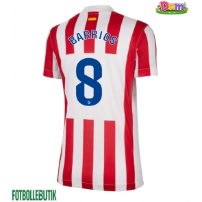 Atletico Madrid Pablo Barrios #8 Hemmatröja Kvinnor 2025-26 Kortärmad